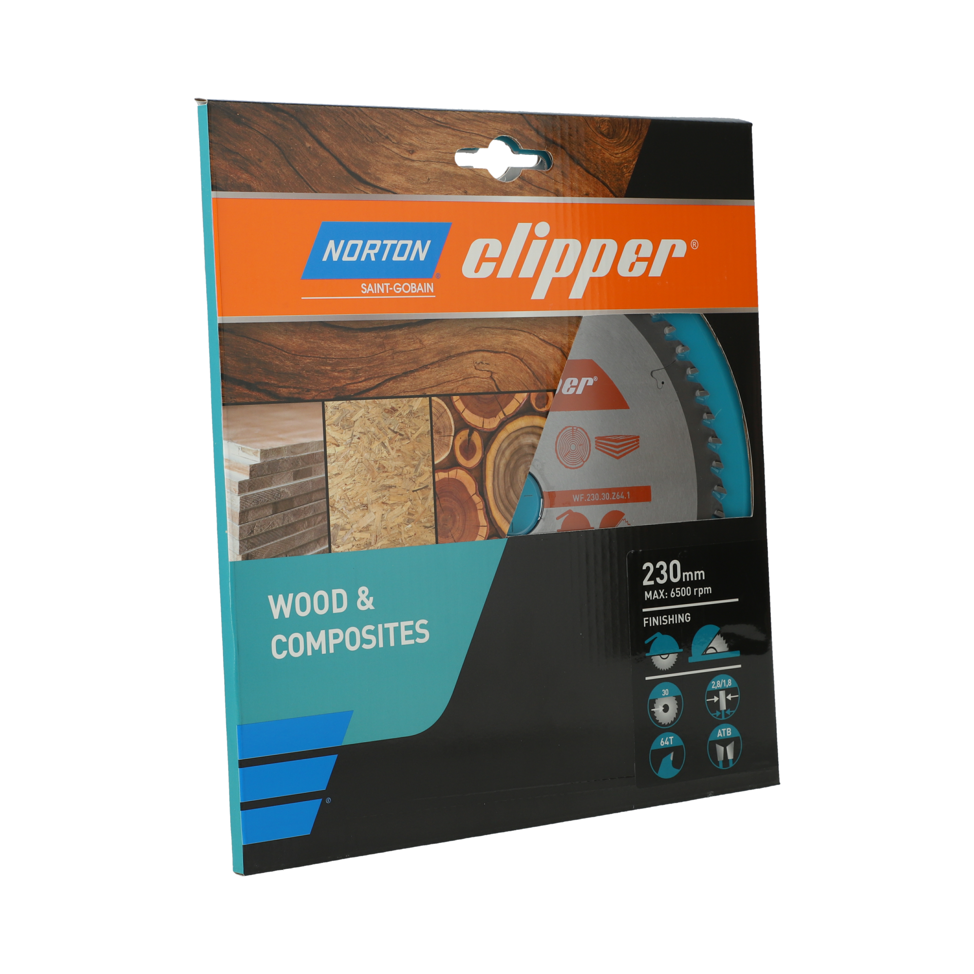 Norton Clipper Tischkreissägeblatt Pro Wood Finishing