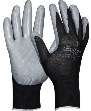 GEBOL Handschuh Midi Flex Gr. 8 709262 grau