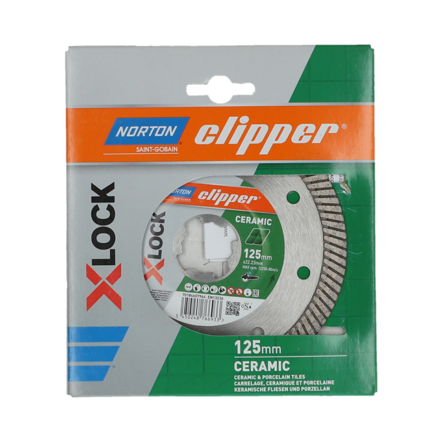 NORTON CLIPPER DIAMANTSCHEIBE X-LOCK CERAMIC - 22,23 mm