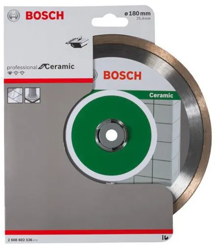 Bosch Diamanttrennscheibe Standard for Ceramic D.180mm Bohrungs-D.25,40mm gesintert