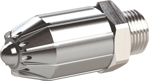 Runddüse AG Zink-Druckguss,Alu.L.41mm AD 17mm RIEGLER