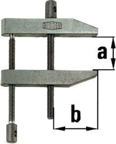 Parallelschraubzwinge PA Spann-W.87mm A.50mm BESSEY