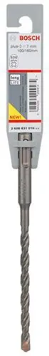 Bosch Hammerbohrer Arbeits-L.100mm D.7mm L.160mm SDS plus-3