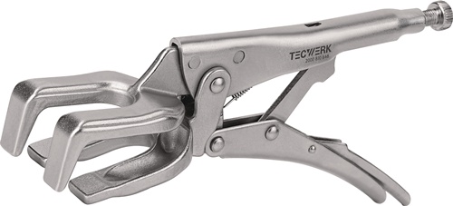 TECWERK Rohrschweißergripzange Gesamt-L.280mm Spann-W.max.70mm 