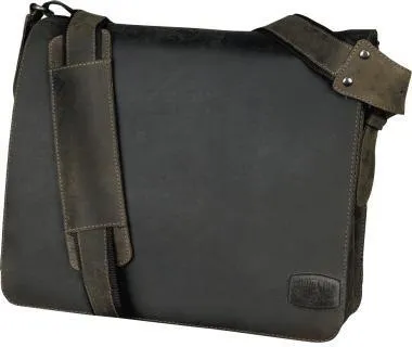 Pride & Soul Notebooktasche BEN  47138 37x33x14cm Echtleder braun
