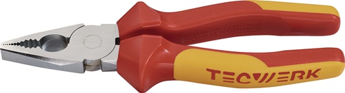 TECWERK Kombizange L.160mm Mehrkomp.-Hülle verchr.VDE 