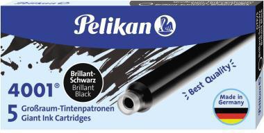 Pelikan Tintenpatrone 4001 GTP/5 310615 brillantschwarz 5 St./Pack.