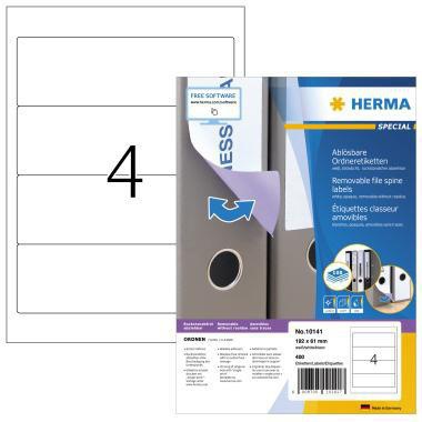 HERMA Ordneretikett Movables 10141 192x61mm weiß 400 St./Pack.