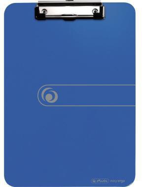 Herlitz Klemmbrett 11226396 DIN A4 PS opak blau