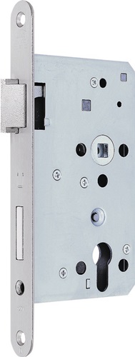 Panik-Einsteckschloss 1201 Fkt.D rd 24/65/72/9mm DIN L verz.BKS