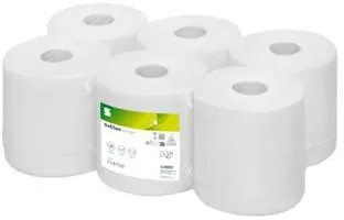 Satino Handtuchrolle ECO 316750 19,5x35cmx138m hochweiß 6 Rl./Pack.