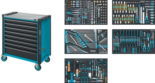 Werkstattwagen 179NXL-8/440 H1480xB1200xT800mm blau