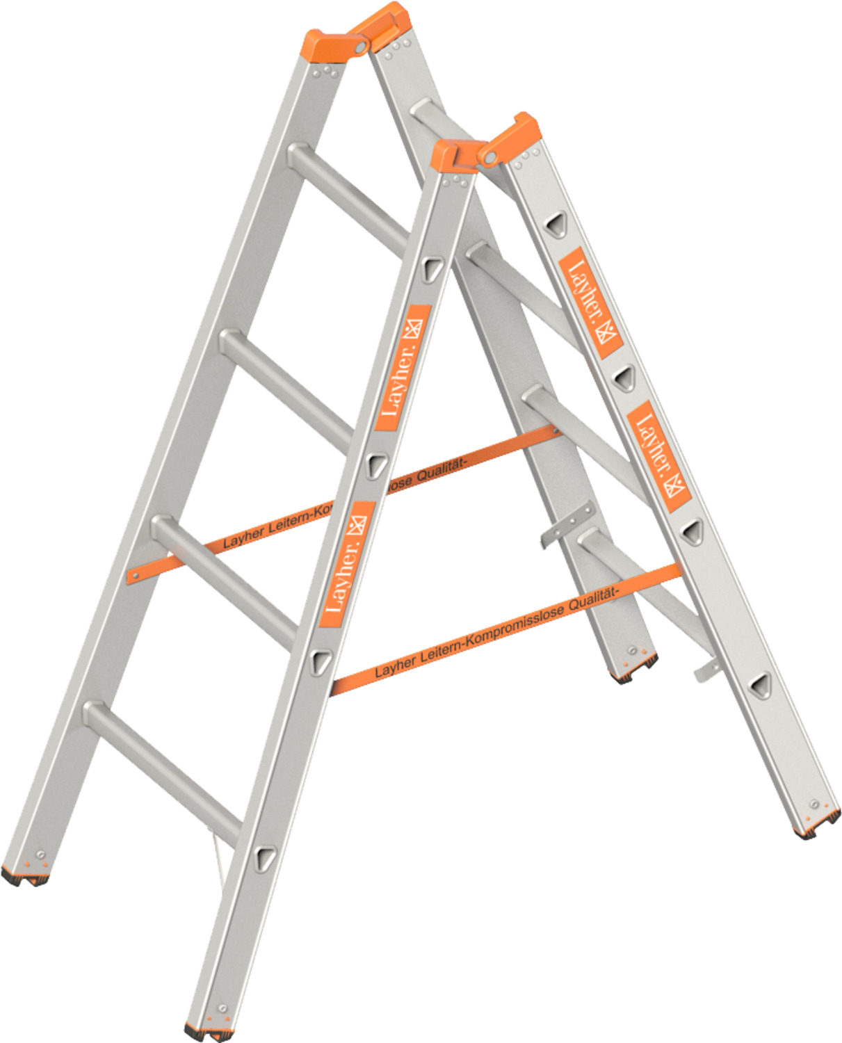 Layher Sprossenstehleiter TOPIC 1039