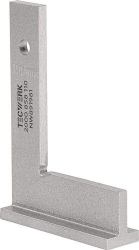 TECWERK Schlosserwinkel Schenkel-L.100x70mm m.Anschlag 