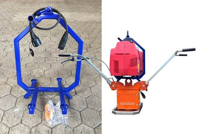 Optimas Rahmen für das Vakuumgerät SV 200E und Generator Access2000i 