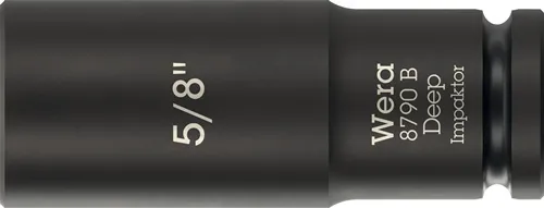 Steckschlüsseleinsatz 8790 B Impaktor Deep 3/8 Zoll 5/8 Zoll L.63mm WERA