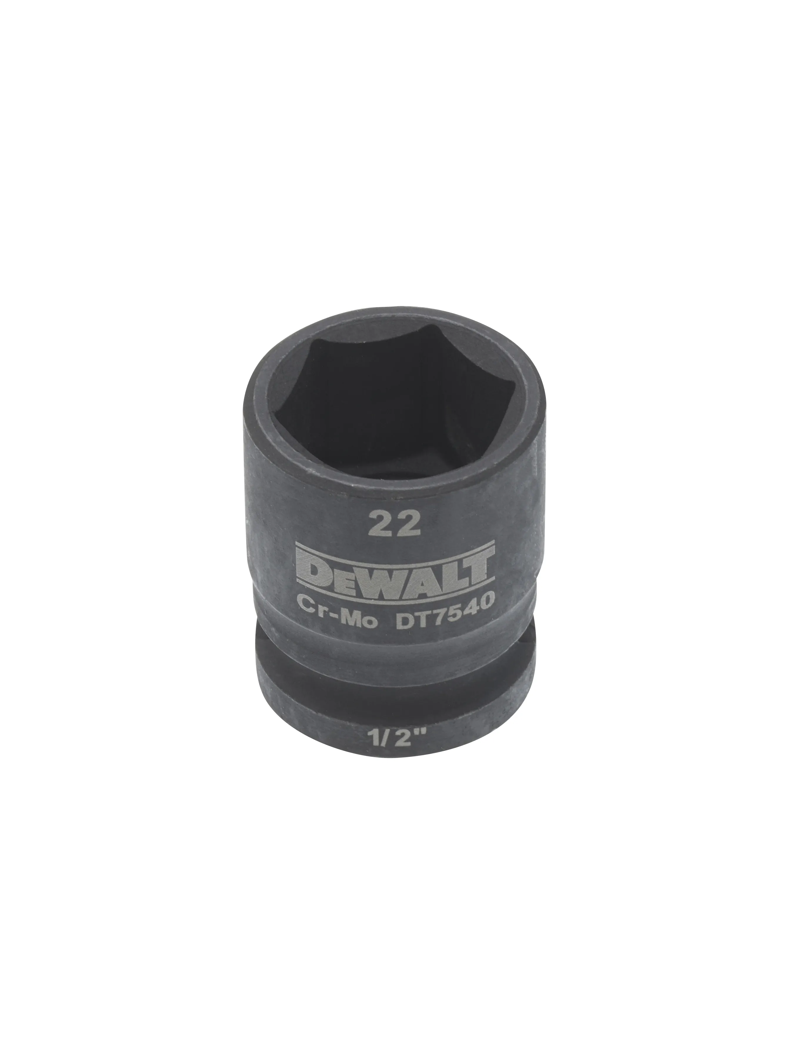 DEWALT DT7540-QZ Steckschlüssel kurz 22 mm 1/2 Schlagfest