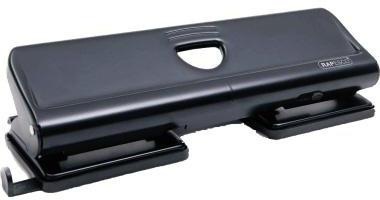 RAPESCO Doppellocher 720 1054 20Blatt 4fach-Lochung schwarz