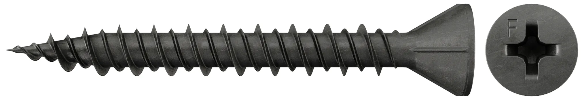 fischer Gipsfaserplattenschraube 3,9 x 30 Senkkopf phosphatiert Vollgewinde Kreuzschlitz PH