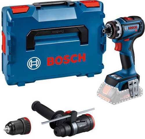 Bosch Akku-Bohrschrauber GSR 18V-90 FC Drehm.36-90Nm o.Akku/m.Hammeraufsatz