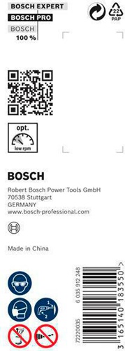 Bosch Holzschlangenbohrer PRO Wood Arbeits-L.360mm D.20mm L.450mm 6-kt SW 11,1mm