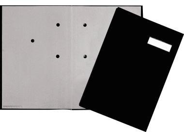 Pagna Unterschriftsmappe 24052-44 Leinen schwarz