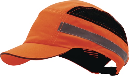 Anstoßkappe Daylight Base-Cap II 52-65cm neonorange EN 812:2012 TECWERK