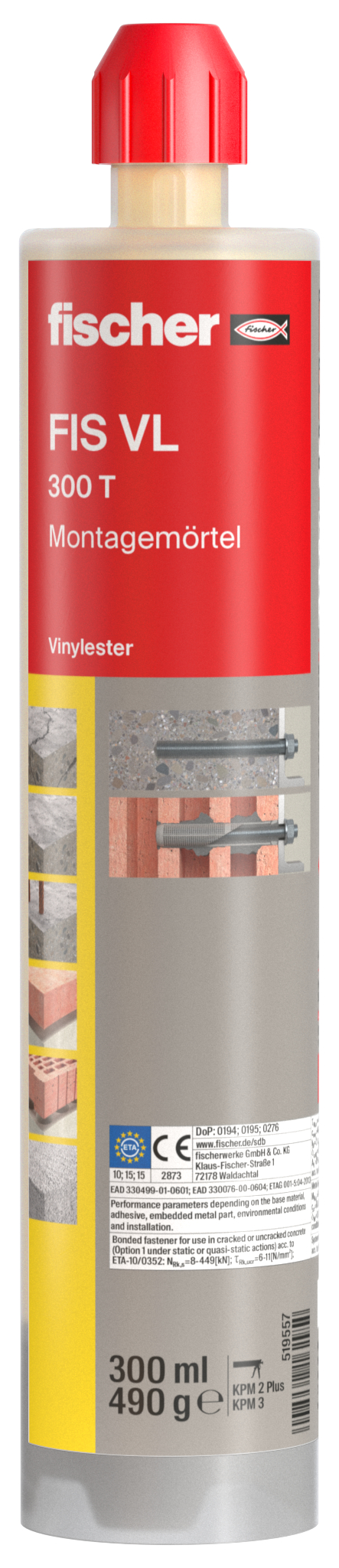 fischer Handwerkerkoffer FIS VL 300 T HWK G