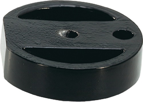 Unterlage 2559 Alu.schwarz D.60mm H.15mm f.Art.3000 258 205 KWS
