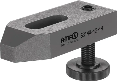 Spanneisen Nr.6314V f.T-Nut 24+28mm Spann-H.20-80mm AMF