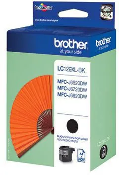 Brother Tintenpatrone LC129XLBK 2.400Seiten schwarz