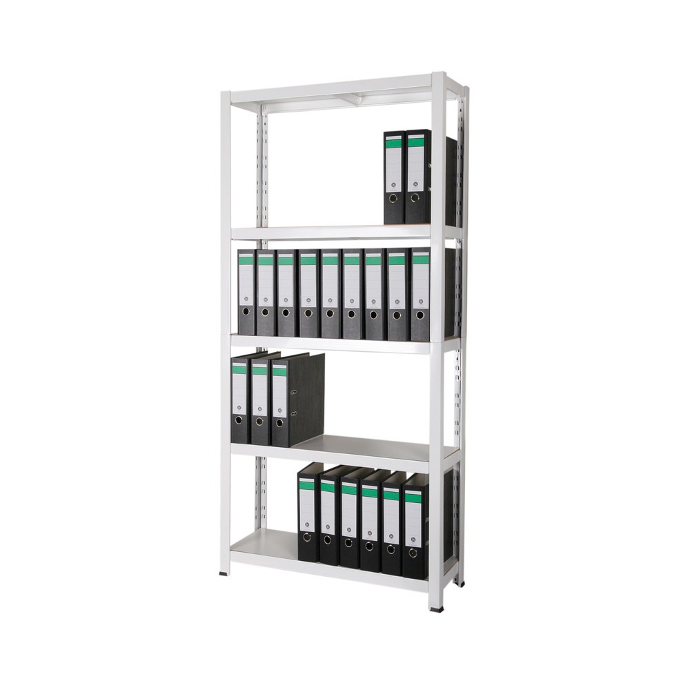 HEMMDAL Aktenregal, Stecksystem, HxBxT 1.800 x 900 x 300 mm, 5 HDF-Böden