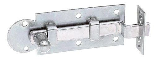 Fensterriegel L.80mm B.30mm Form gekr.STA galv.verz.d.pass.Ausschub 12mm GAH