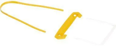 Bankers Box Abheftbügel Tube Clip 1189101 gelb 100 St./Pack.