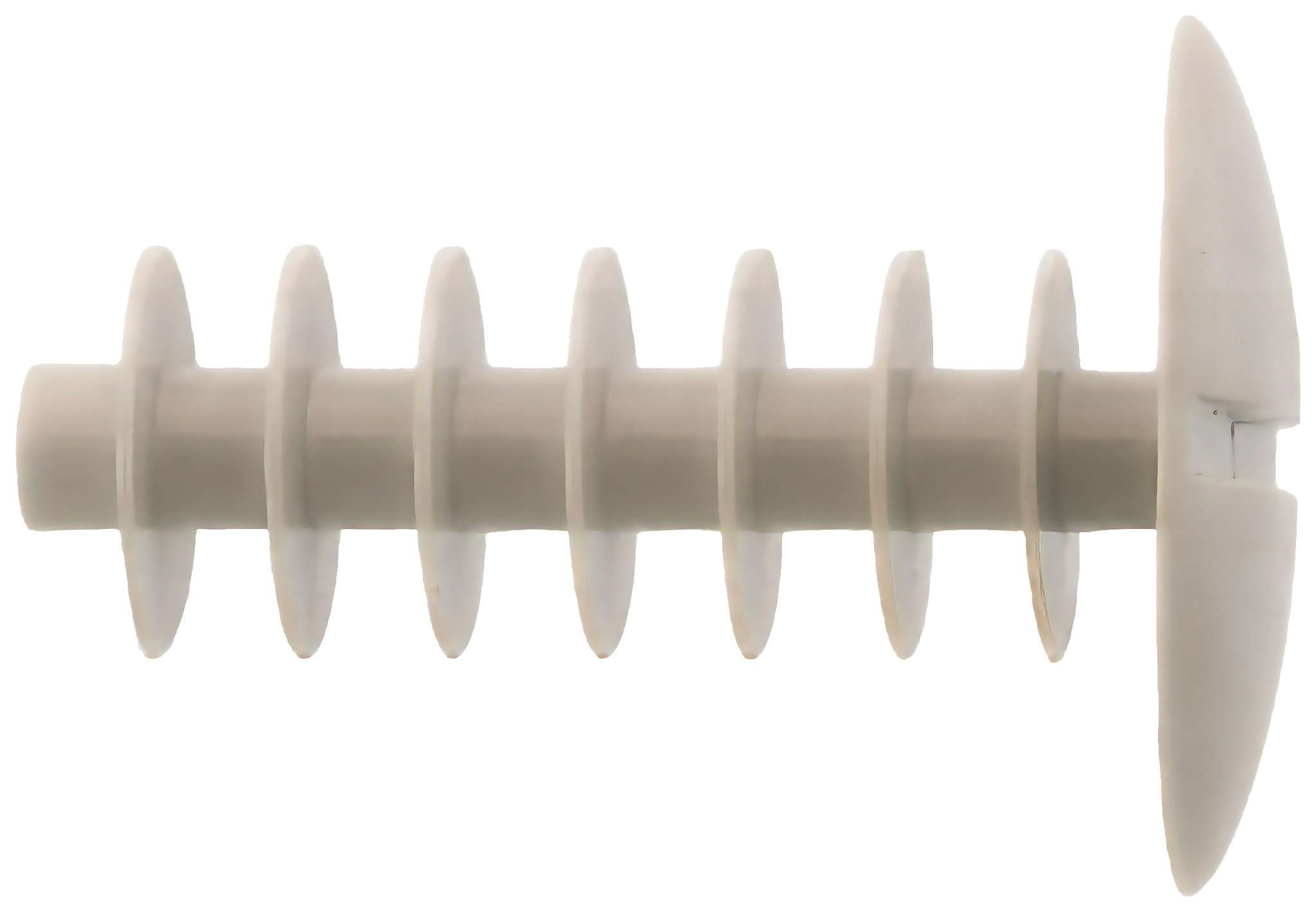 fischer Abdeckkappe AD 12 x 40 W, Farbe weiß