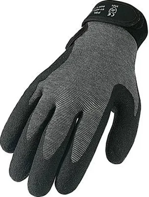 ASATEX Allround-Schutzhandschuh PROFI KLETT schwarz/grau (3790)