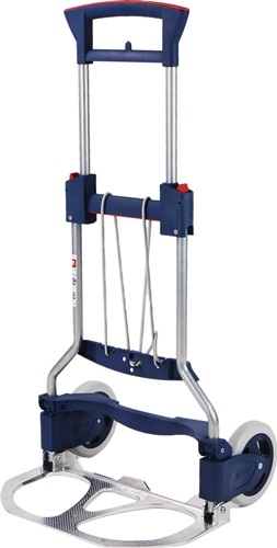Transportkarren klappbar Stahlrohr Aluminium Schaufelbreite 490 mm Tragfähigkeit 125 kg RUXXAC