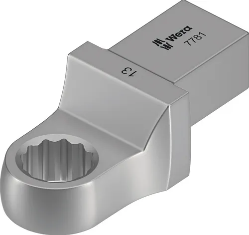 Einsteckringschlüssel 7781 SW 17mm 14x18mm CV-Stahl WERA