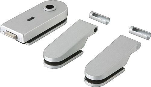 Glastürbeschlag STUDIO Rondo DIN links/rechts DORMA-GLAS