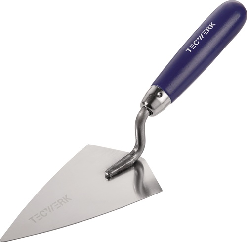TECWERK Hamburger Putzkelle L.140mm B.80mm rostfr.m.H-Heft VA 