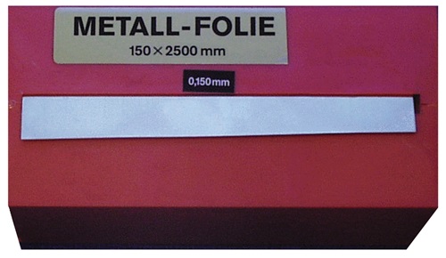 Metallfolie D.0,250mm STA L.2500mm B.150mm RECORD
