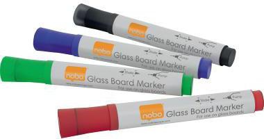 Nobo Marker 1905324 sw/bl/gn/rt 4 St./Pack.
