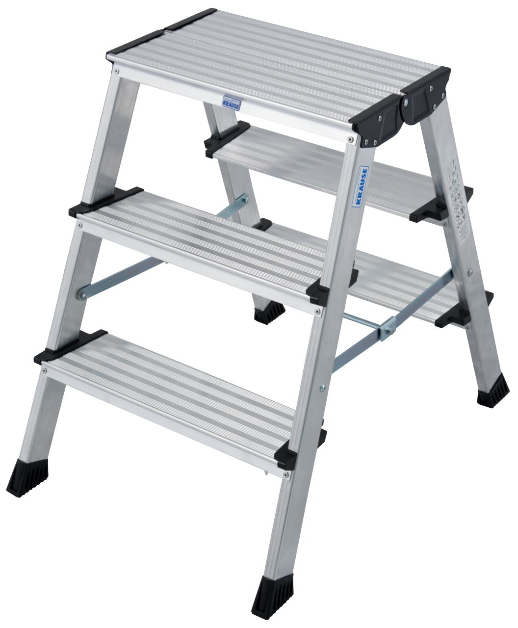 Krause MONTO Treppo Doppel-KlappTritt 2x3 Stufen