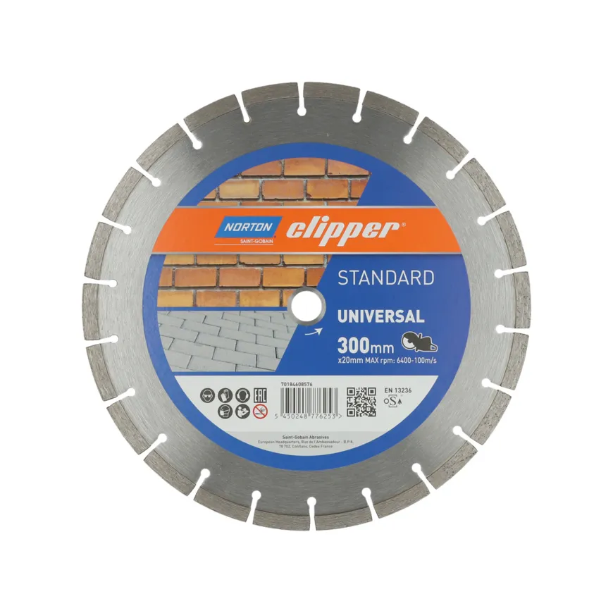 NORTON CLIPPER DIAMANTSCHEIBE STANDARD UNIVERSAL  - 20 mm