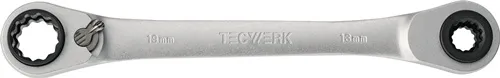TECWERK Multifunktionsknarrenringschlüssel 4in1 10/13/17/19mm 12-KT.L.220mm Z.72