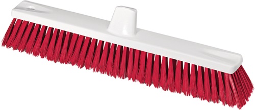 HACCP-Besen L.450mm Borstenstärke 0,25mm rot