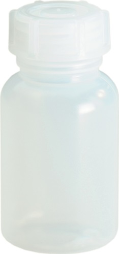 Weithalsflasche Gesamt-H.154mm Gesamt-D.77mm PE (LDPE) naturfarben Inh.500ml