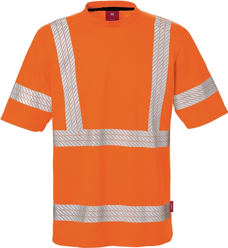 FRISTADS Warnschutz-T-Shirt High Vis 7407 THV Gr.XL warnschutz-orange