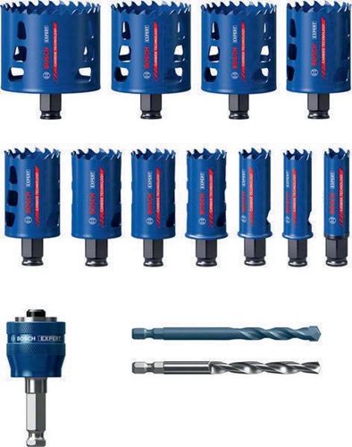 Bosch Lochsägensatz Tough Material 20/22/25/32/35/40/44/51/60/64/76mm