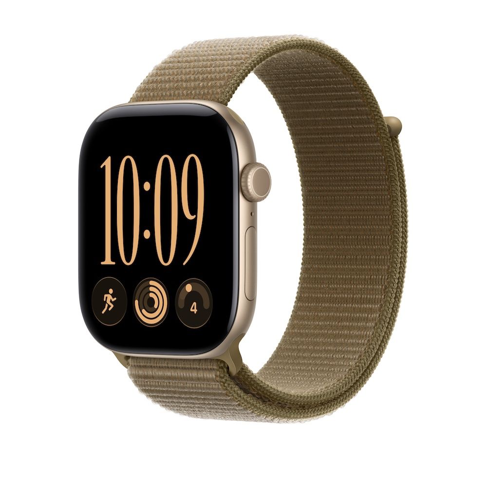 Apple Sport Loop Armband, Oliv, 42mm (Series 10/11/12)